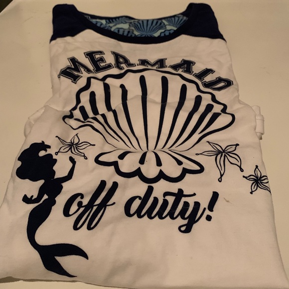 Disney Pajama Shirt: Mermaid Off-Duty - Picture 4 of 4